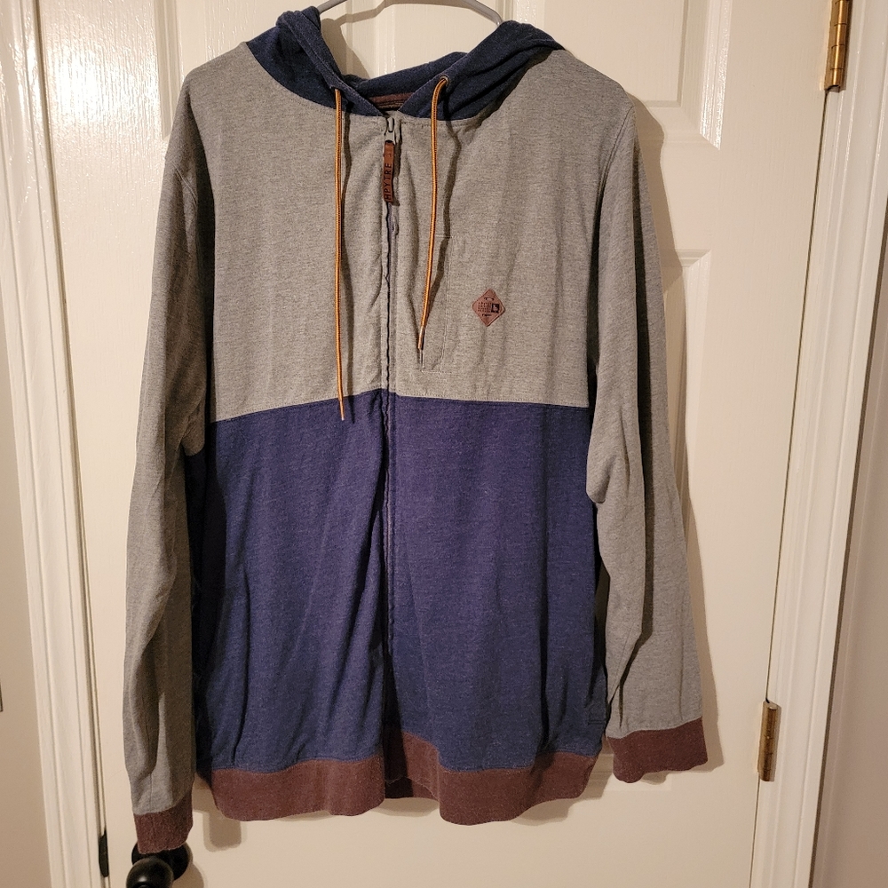 Men's Hippy Tree Zip Up Hoodie